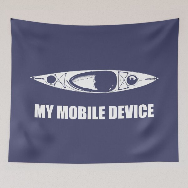 Item preview, Kayaking, My Mobile Device designed and sold by Esskay Designs.