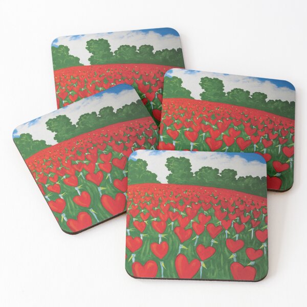 Item preview, Red Fields 5 designed and sold by David Hutchison.