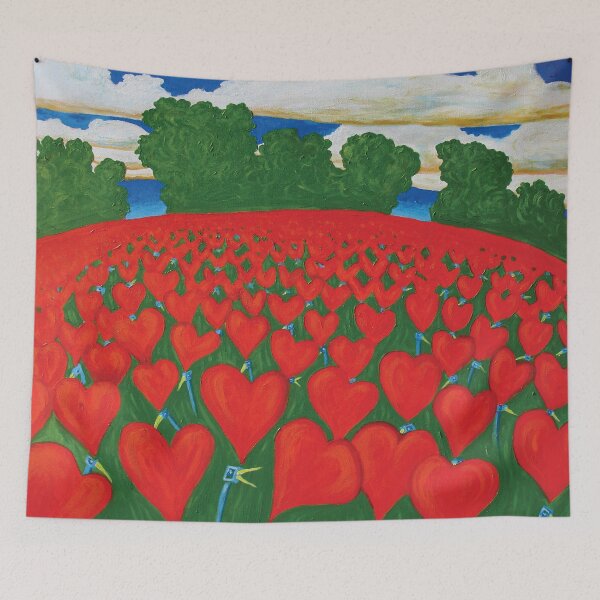 Item preview, Red Fields 6 designed and sold by David Hutchison.