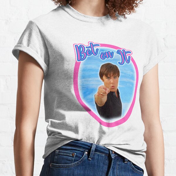 Troy Bolton Vintage High School Musical Zac Efron Unisex T-Shirt - Teeruto