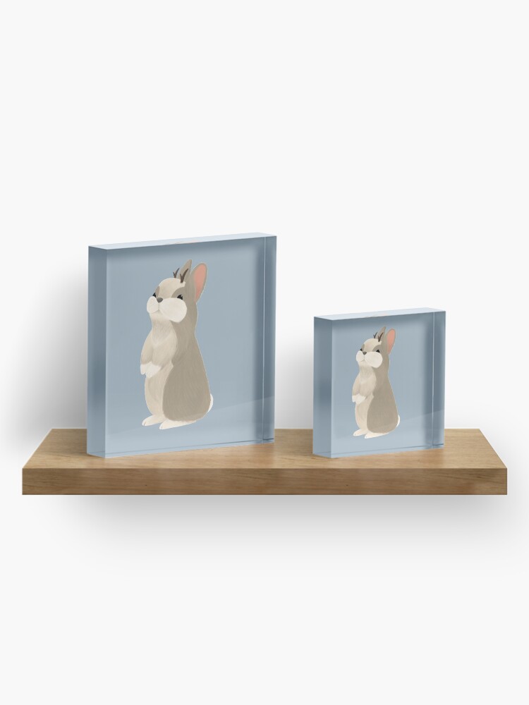 Bloc acrylique ''Jackalope' : autre vue