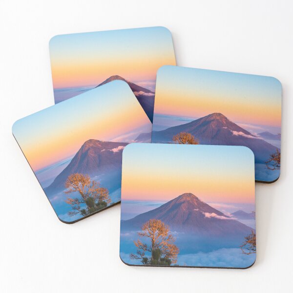 Item preview, Sunrise over the Aqua Vulcano - Antigua Guatemala designed and sold by MichielTon.