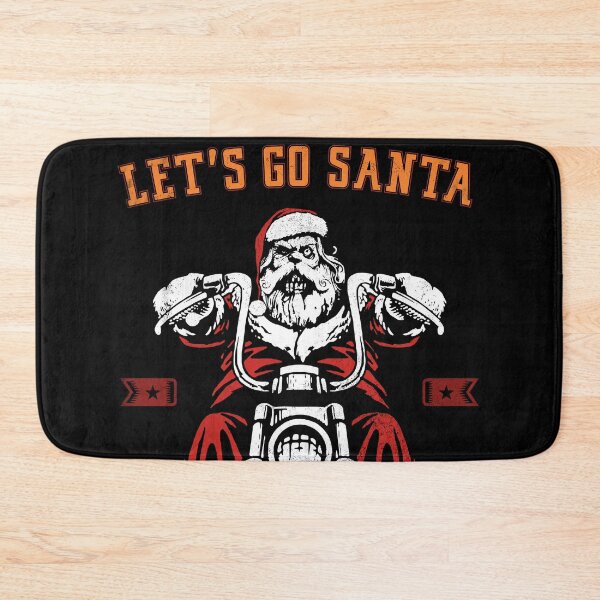 Item preview, Biker Santa Claus I Santa Claus on Motorcycle designed and sold by ChrisFeil.
