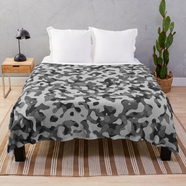 Item preview, Gray Pattern Camouflage & Mosaic Style designed and sold by Destroyed-Pixel.