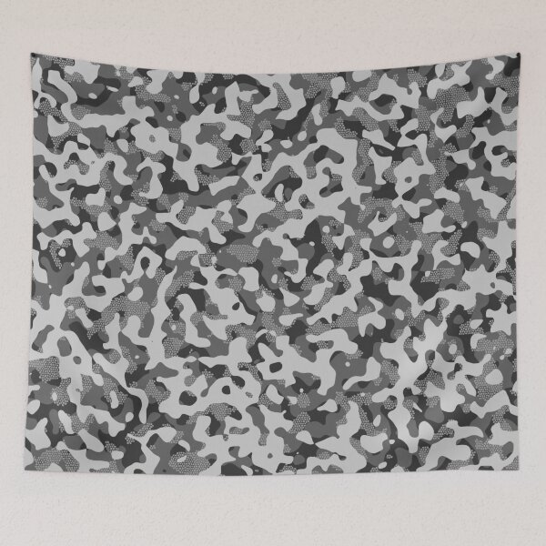 Item preview, Gray Pattern Camouflage & Mosaic Style designed and sold by Destroyed-Pixel.