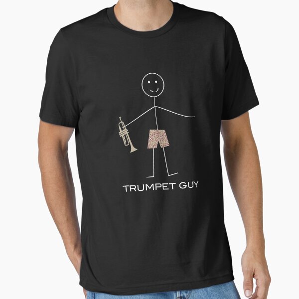 Item preview, Funny Mens Trumpet Guy designed and sold by whyitsme.