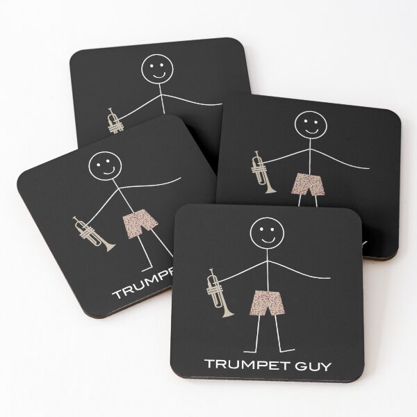 Item preview, Funny Mens Trumpet Guy designed and sold by whyitsme.