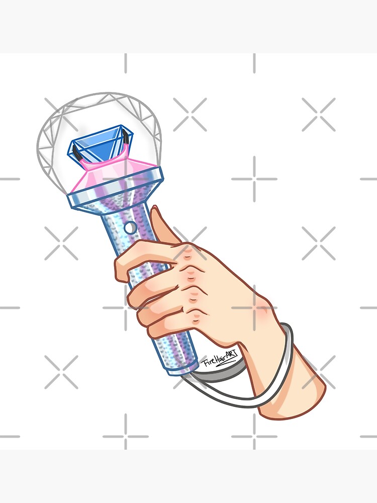 Twice Lightstick Postcard for Sale by starrynightsart