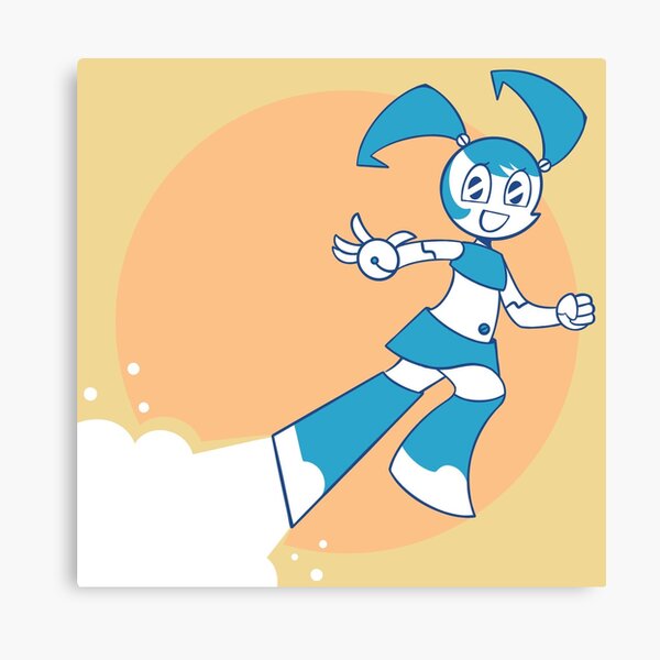 My Life As A Teenage Robot Jenny Vector - Free Transparent PNG