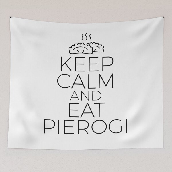 Item preview, Keep Calm And Eat Pierogi designed and sold by shirtoftheday.