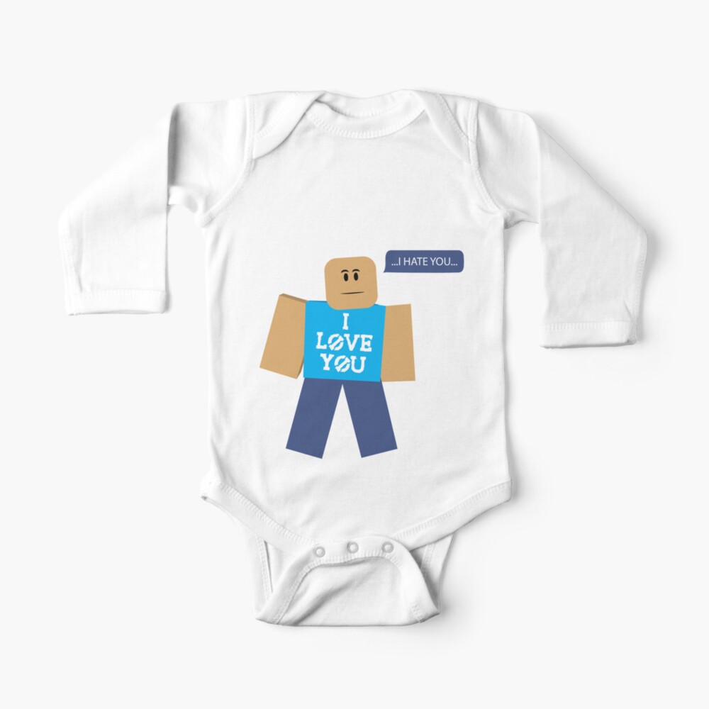 Roblox Memes Blue Baby One Piece By Rainbowdreamer Redbubble - roblox long sleeve baby one piece redbubble