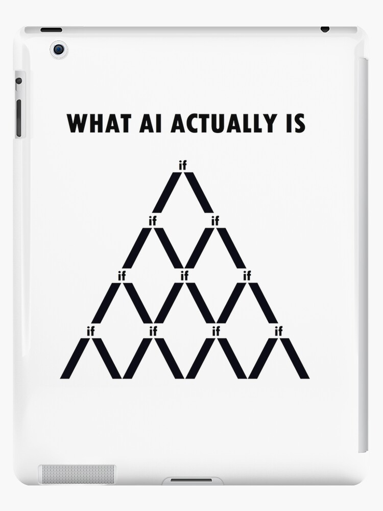 Funny design of artificial intelligence, machine learning with if statements Funny design of artificial intelligence, machine learning with if statements