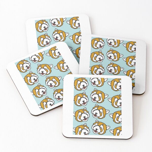 Red panda Coasters (Set of 4)