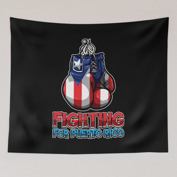 Item preview, Fighting For Puerto Rico - Boxing Fighter Punch designed and sold by anziehend.