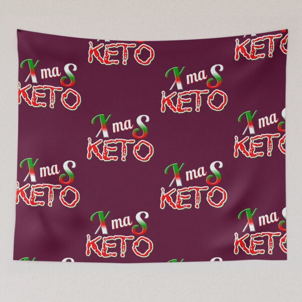 Item preview,  Ketogenic Christmas - ketosis - insulin - autophagy - intermittent fasting - diabetes designed and sold by Ralek.