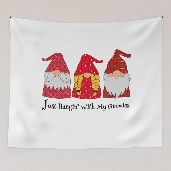 Item preview, Just Hanging With My Gnomies Christmas Lovers Gift designed and sold by MagicBoutique.