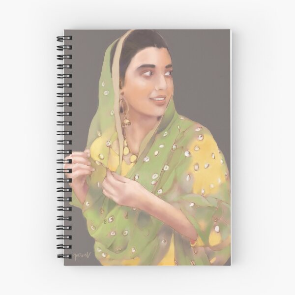 Item preview, Punjabi Beauty 2 designed and sold by Sukhpal Grewal Ethnic Art.