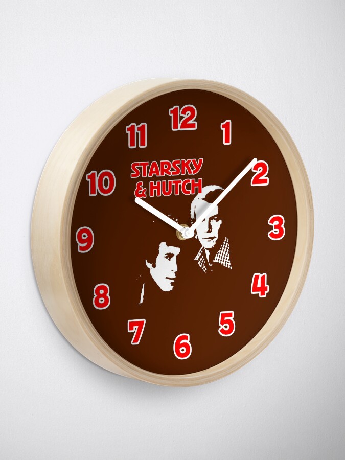 "Starsky & Hutch Original TV Series" Clock for Sale by PopPopPPow