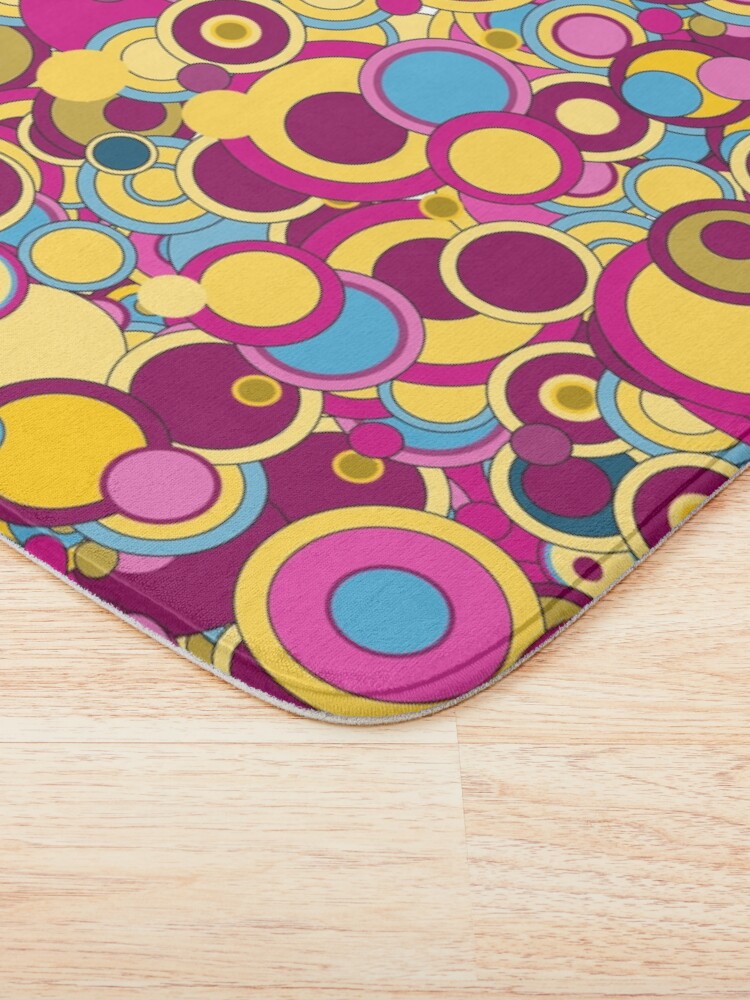 Alternate view of Peter Max Bubbles Bath Mat