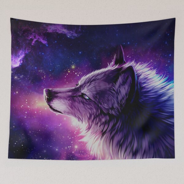 Item preview, Galaxy Eyes Wolf  designed and sold by crawfordzero.