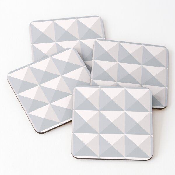 Item preview, triangles no4 dove grey designed and sold by moths-minor.
