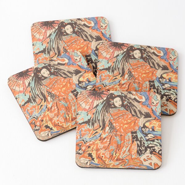 Item preview, Dancing Geisha designed and sold by ANIARTONLINE.
