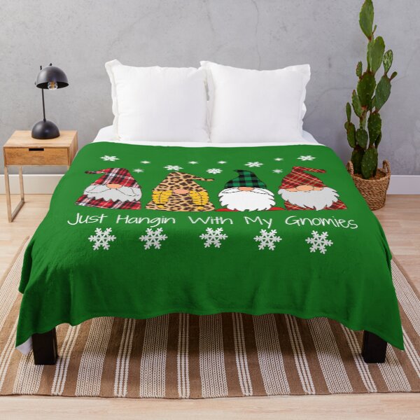 Item preview, just hangin with my gnomies - Gnome Christmas Pajamas - Matching Family Group Christmas designed and sold by MagicBoutique.