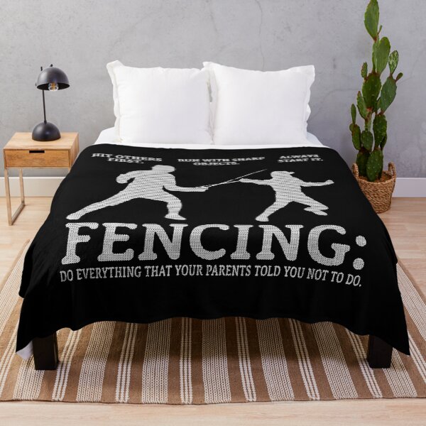 Item preview, Fencing Do Everything That Your Parents Told You Not To Do designed and sold by ChadricArtist.