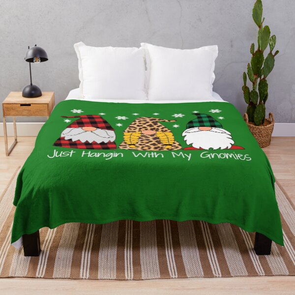 Item preview, Just hangin with my gnomies - Gnome Christmas Pajamas - Matching Family Group Christmas designed and sold by MagicBoutique.