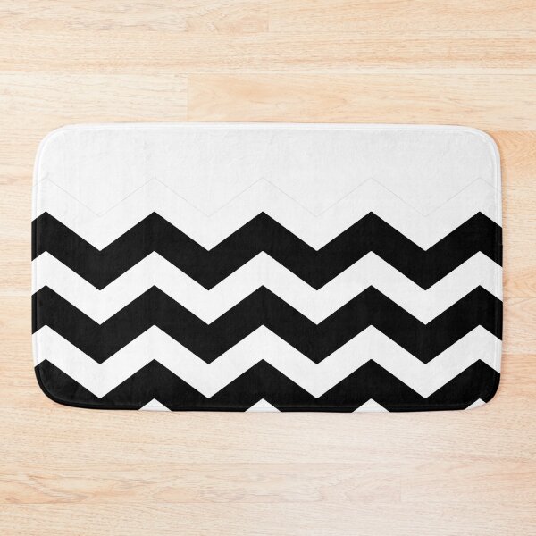 Item preview, BLACK AND WHITE CHEVRON ZIG ZAG  HALF TONE PATTERN - BY OZCUSHIONSTOO designed and sold by ozcushionstoo.