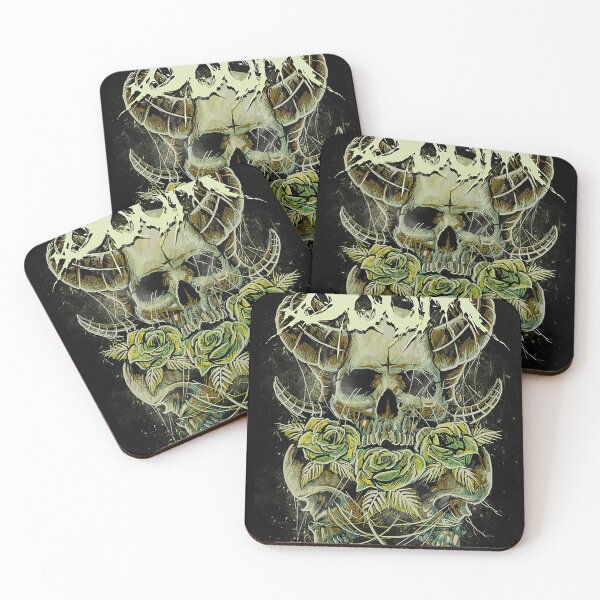 Item preview,  Green.Rose Skull designed and sold by crawfordzero.
