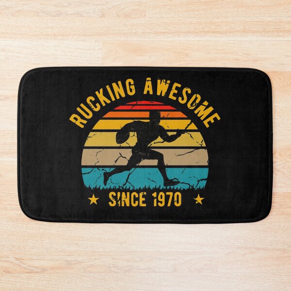Item preview, Rucking Awesome Since 1970 50th Birthday Rugby Gift designed and sold by Dan66.