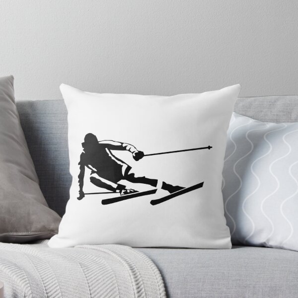 Item preview, Skier in action, skiing designed and sold by claudiasartwork.