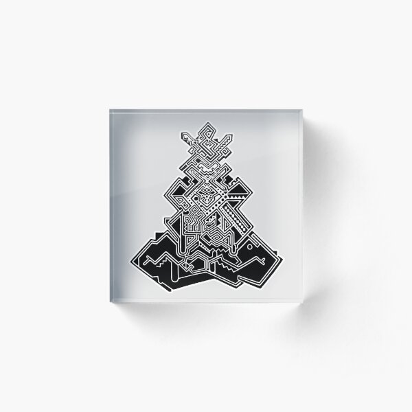 Self Transforming Machine Elf Acrylic Block