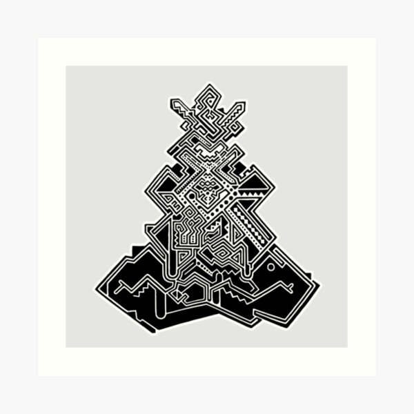 Self Transforming Machine Elf Art Print