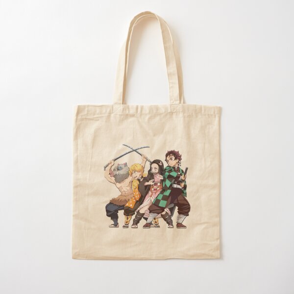 Asesino de demonios: Kimetsu No Yaiba Bolsa de algodón