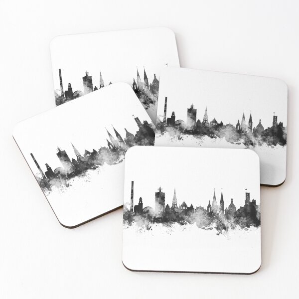 Item preview, Bielefeld Germany Skyline designed and sold by ArtPrints.
