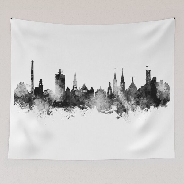 Item preview, Bielefeld Germany Skyline designed and sold by ArtPrints.