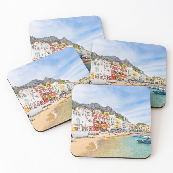 Item preview, The harbour of the Italian Island Capri designed and sold by MichielTon.