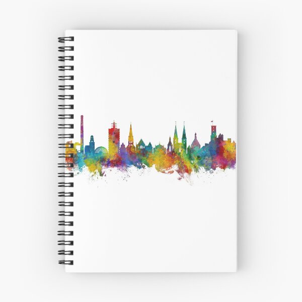 Item preview, Bielefeld Germany Skyline designed and sold by ArtPrints.