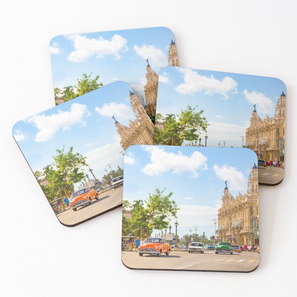 Item preview, Oldtimers driving through down town Havana - Cuba designed and sold by MichielTon.