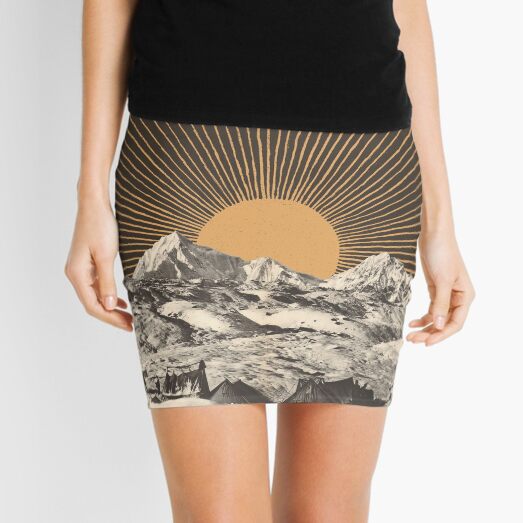 Mountainscape 6 Mini Skirt