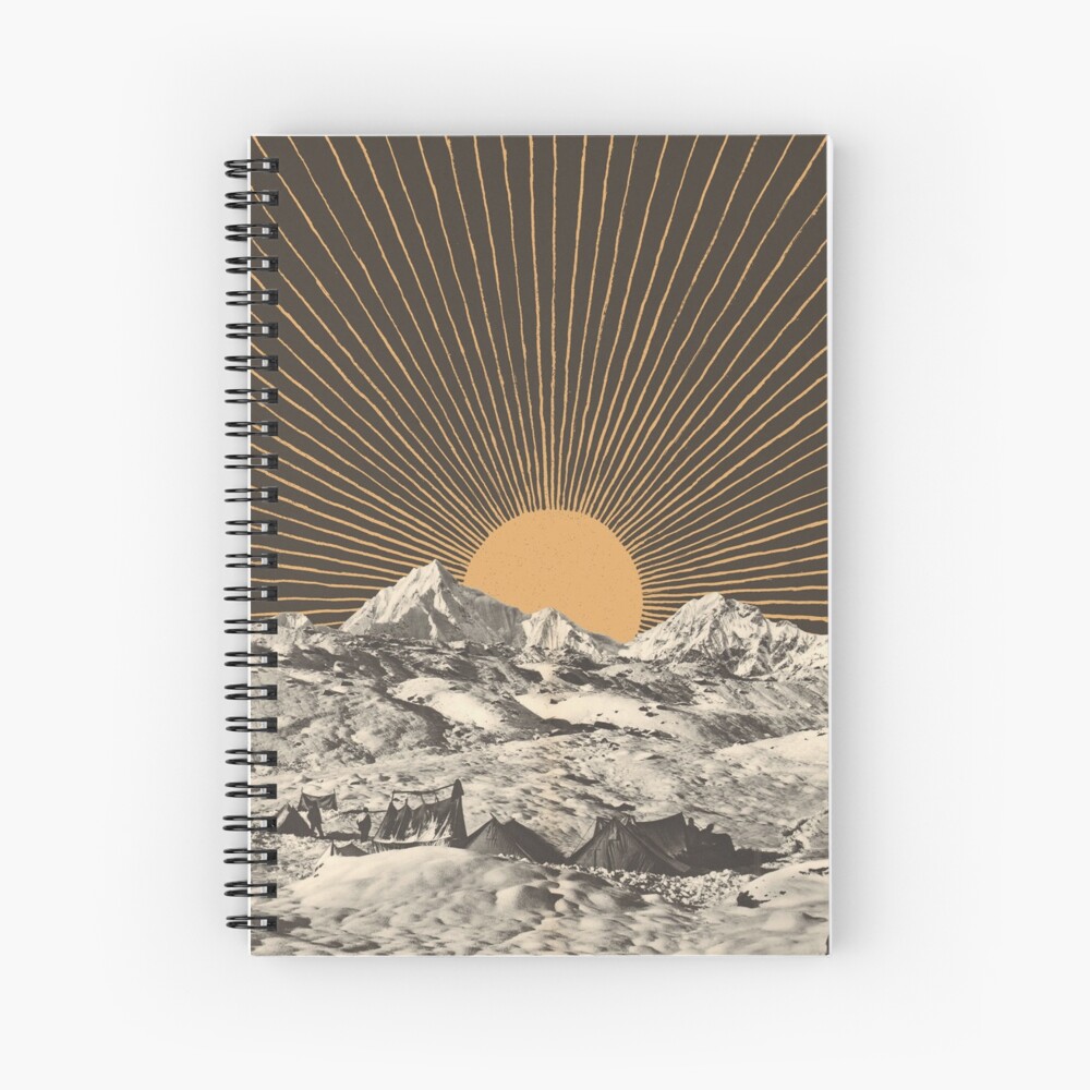 Mountainscape 6 Spiral Notebook