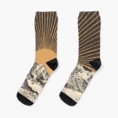 Gebirgslandschaft 6 Socken