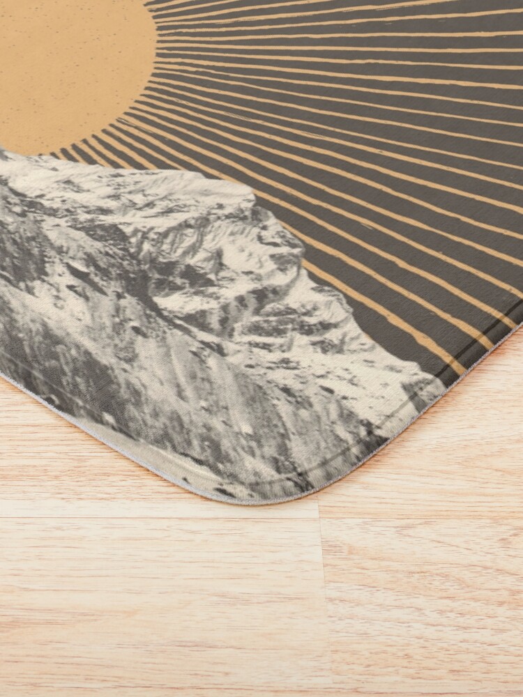 Alternate view of Mountainscape 6 Bath Mat