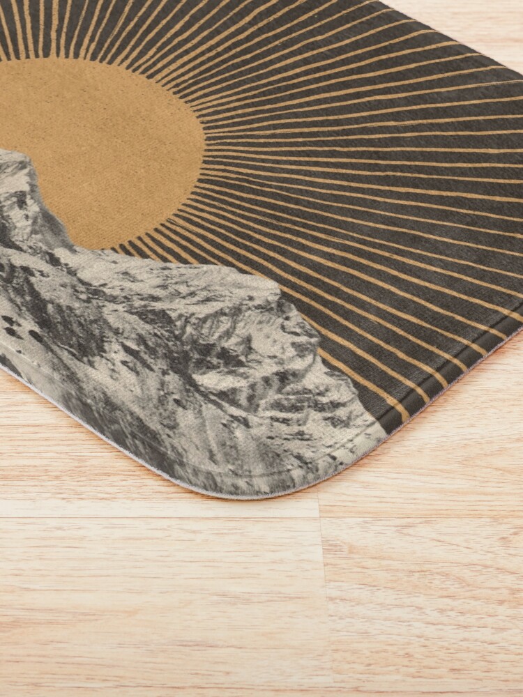 Alternate view of Mountainscape 6 Bath Mat