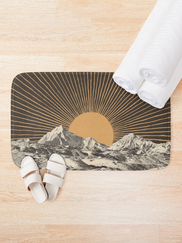 Alternate view of Mountainscape 6 Bath Mat