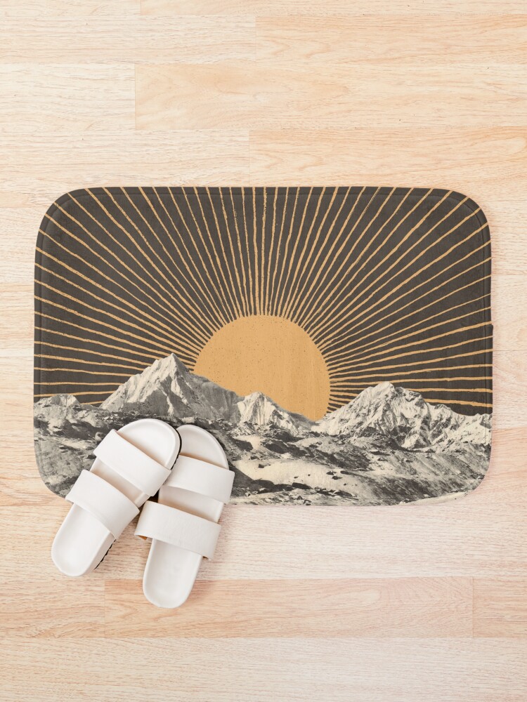 Alternate view of Mountainscape 6 Bath Mat