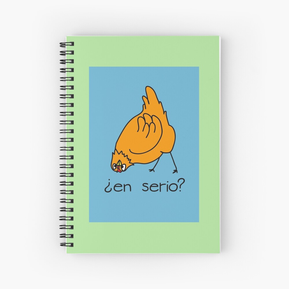 Serious? Spiral Notebook