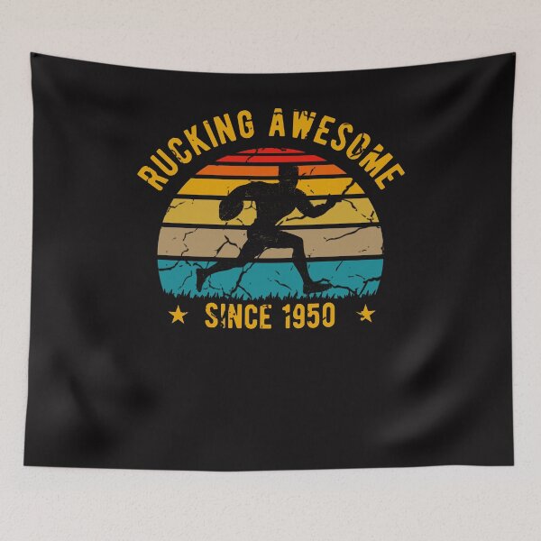Item preview, Rucking Awesome Since 1950 70th Birthday Rugby Gift designed and sold by Dan66.